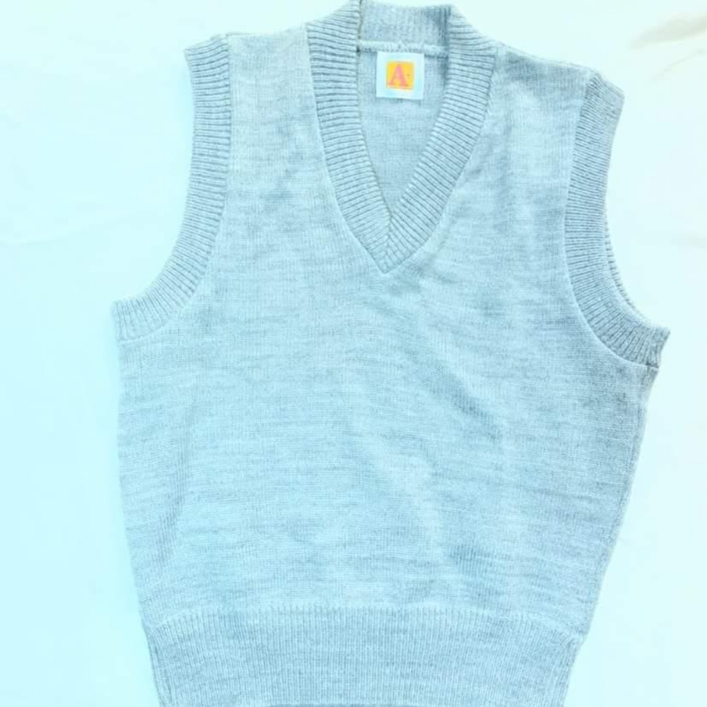Gray Vest. Size (s) in kids.